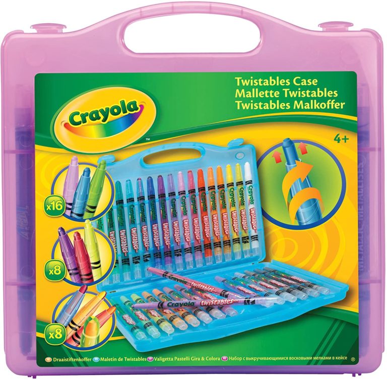 Crayola Twistables Crayons Case 32 Pack Various Colour Deal House